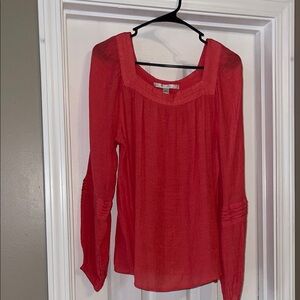 Women's Lauren Conrad Coral Blouse